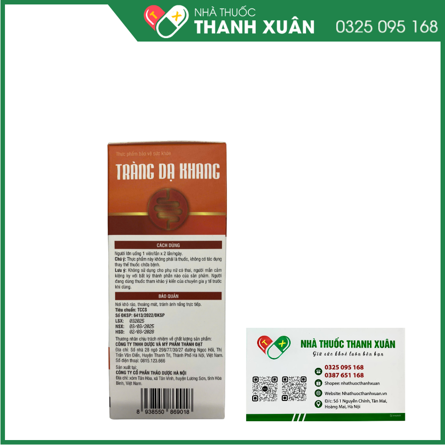 Tràng Dạ Khang hỗ trợ giảm các triệu chứng rối loạn tiêu hóa do viêm đại tràng